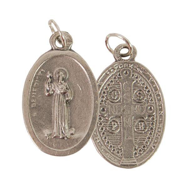 ''St. Benedict'' Oxidized Medal