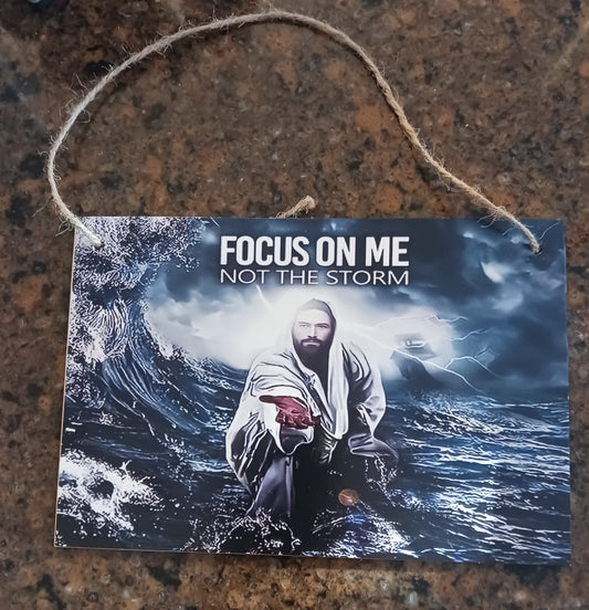 Focus On Me - House Decorative Sign