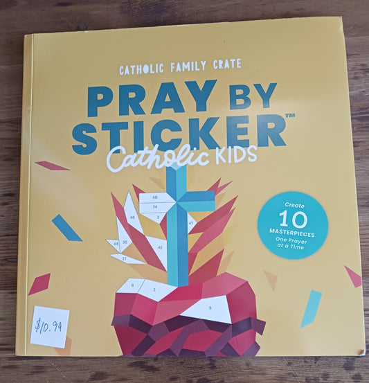 Pray by Sticker - Catholic Kids