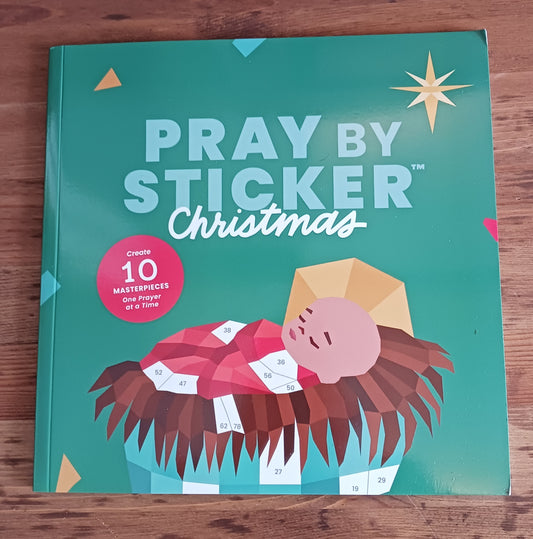 Pray by Sticker: Christmas Sticker Book