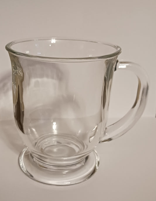 Glass Coffee Mug  *Limited Quantity**