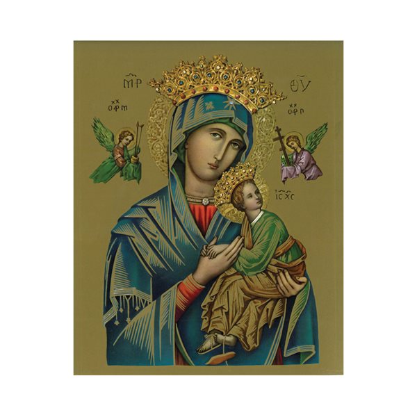 Our Lady of Perpetual Help Image - 8" X 10"