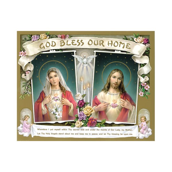 God Bless our Home - 8" X 10" Image