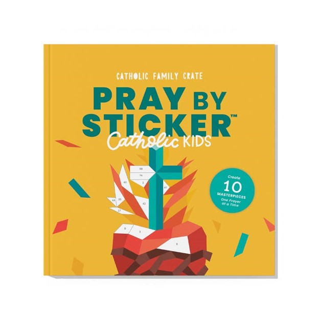 Pray by Sticker: Paint by Number Sticker book