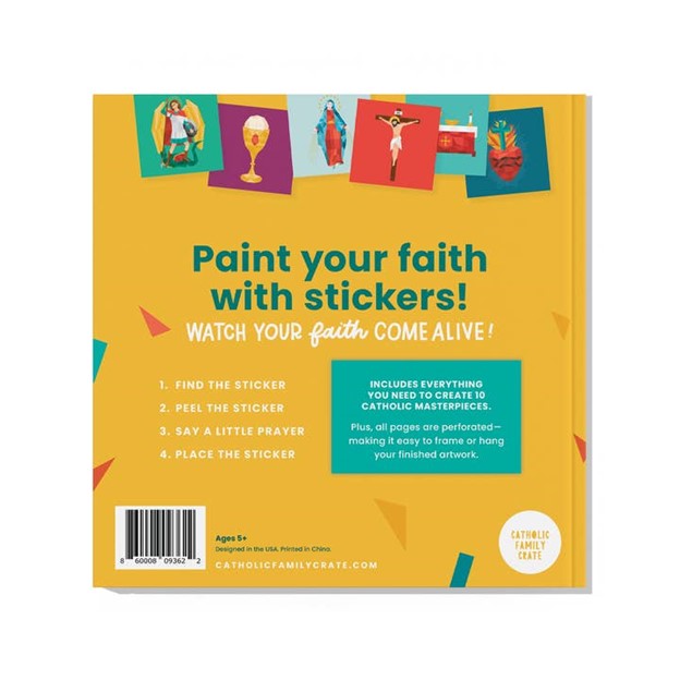 Pray by Sticker: Paint by Number Sticker book