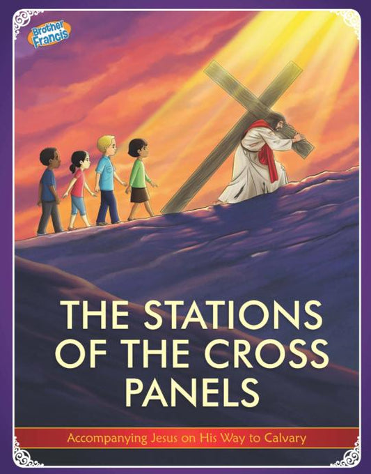 Brother Francis Stations of the Cross Panels