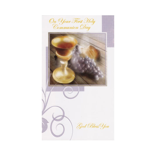 Communion Card with Envelope 7", E