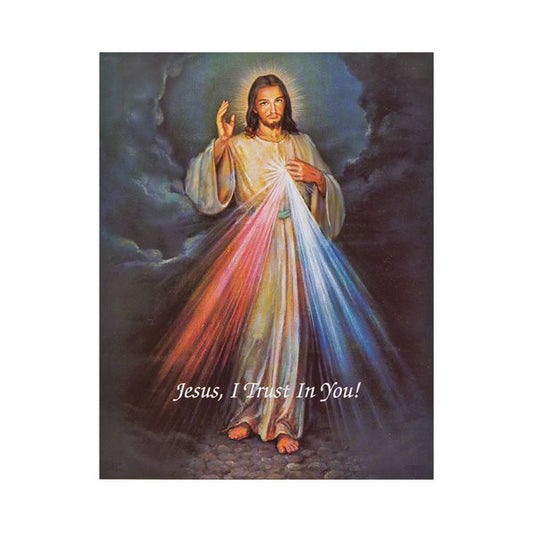 Jesus I trust in You 8"X10" Picture